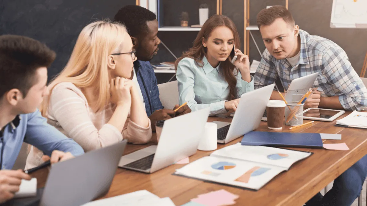 Content automation tools being used by human writers and team members to create content