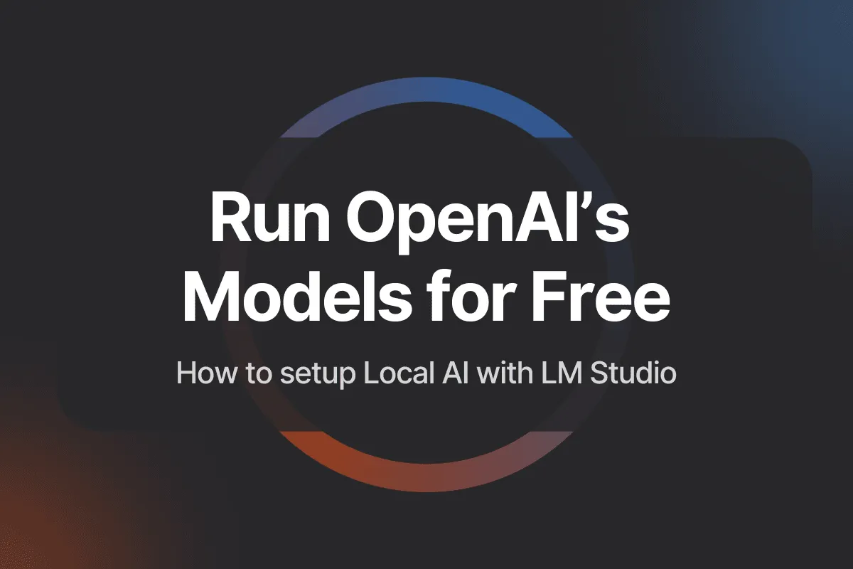 Run OpenAI’s models free and offline on your computer with LM Studio