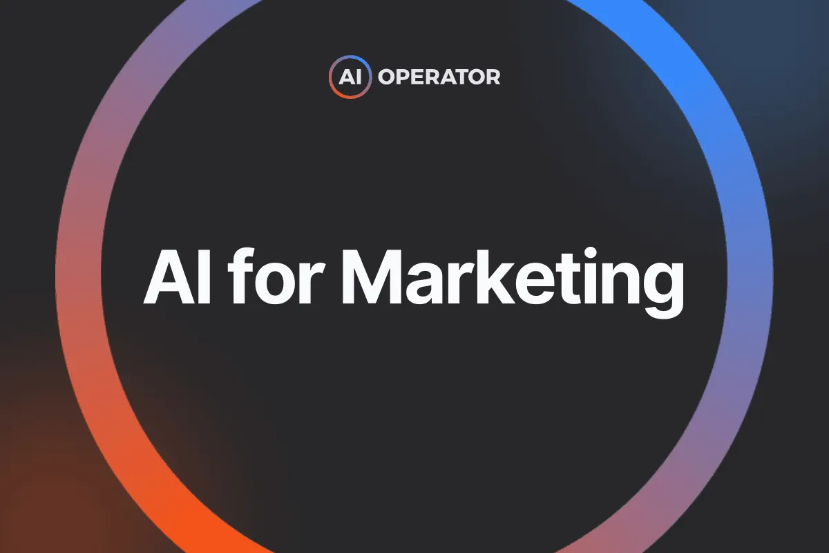 AI Marketing Playbook: a step-by-step guide to smarter campaigns