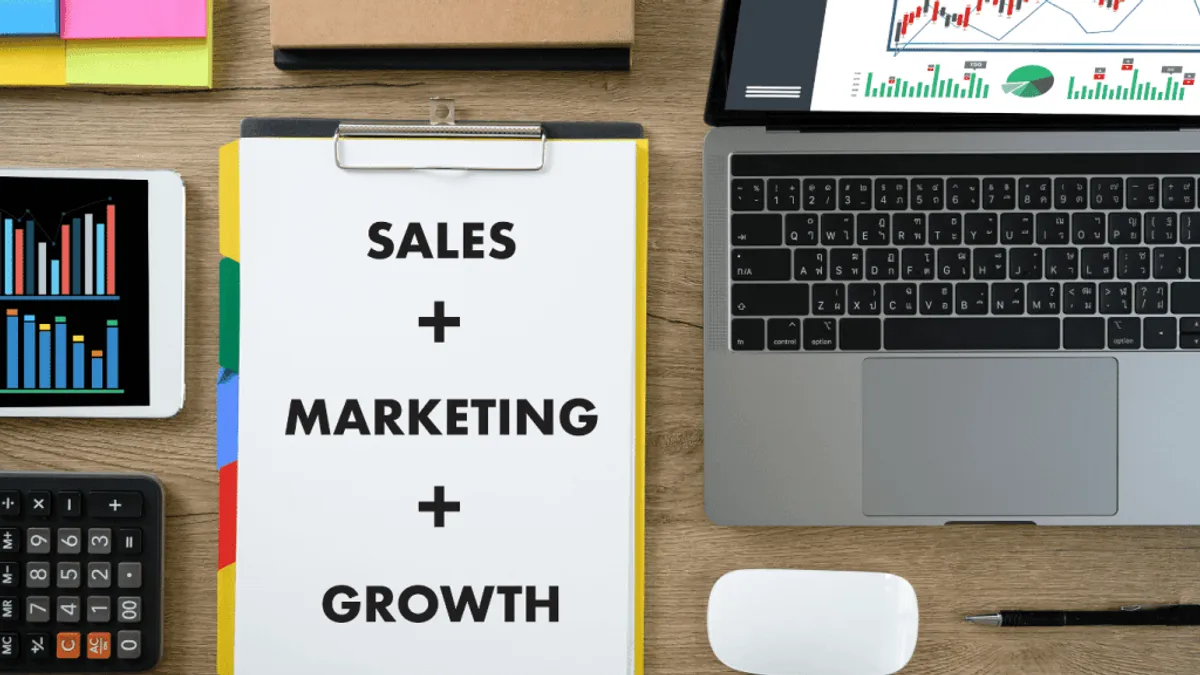 Sales and marketing teams alignment with sales strategies