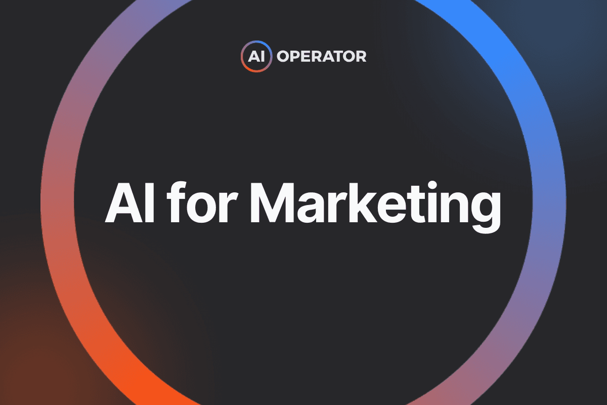 AI Marketing Playbook: a step-by-step guide to smarter campaigns