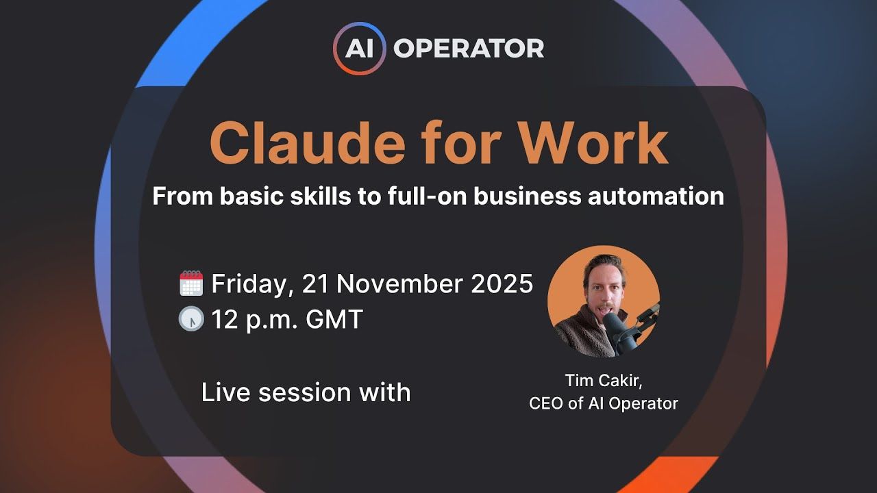 Claude for Work: From basic skills to full-on business automation