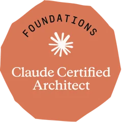 Claude Certified Architect – Foundations badge
